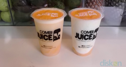 Combi Juice, Menikmati Segarnya Soursoup Cereal Juice dan Orange Yakult with Mango Pudding